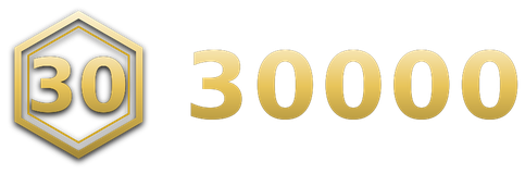 30000 logo